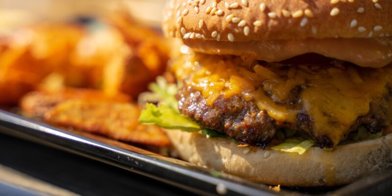 Burger im Bistro Flair