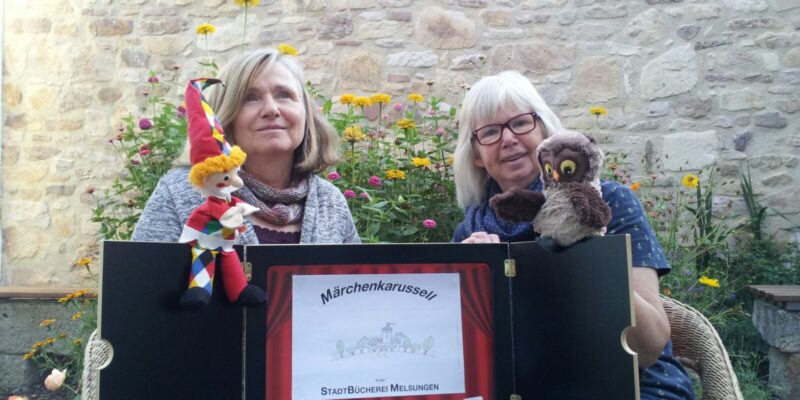 Märchenzelt und Tintenherz in der Stadtbücherei Melsungen
