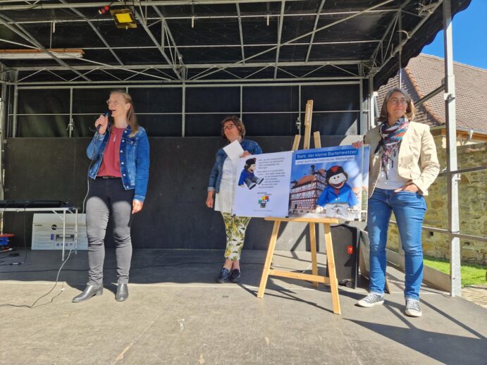 Von links: Sarah Piosek, Nicole Funck & Simone Wolf