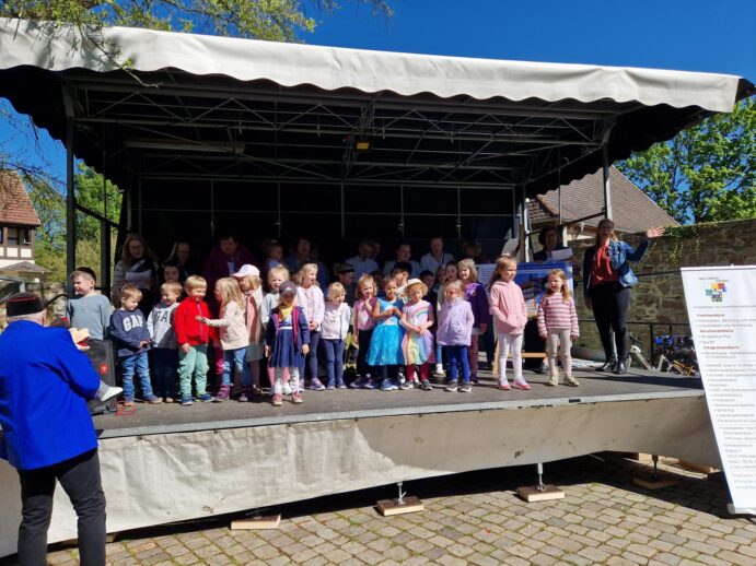Präsentation Kinderstadtplan im April 2025