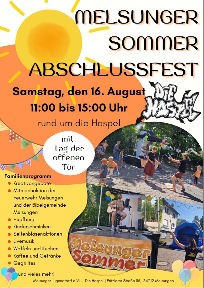 Melsunger-Sommer-Abschlussfest 2025